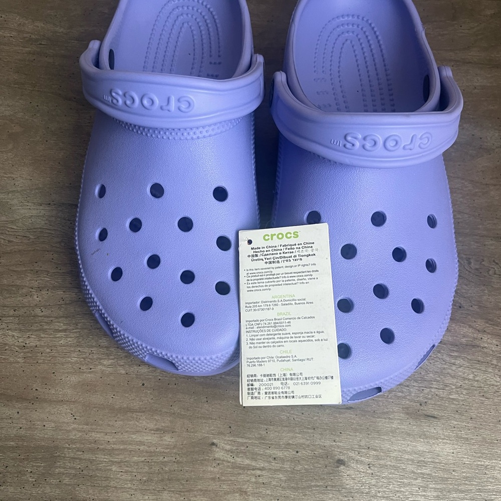 Crocs  Classic Clog - Purple M8 W10